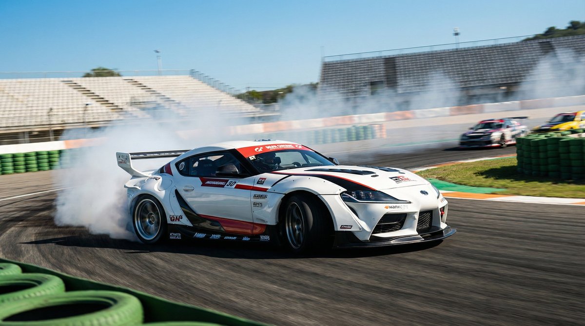 蘑菇视频丰田Supra漂移视频